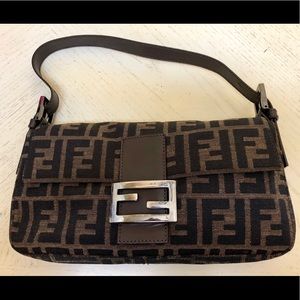 Fendi authentic Zucca Toro Moro bag